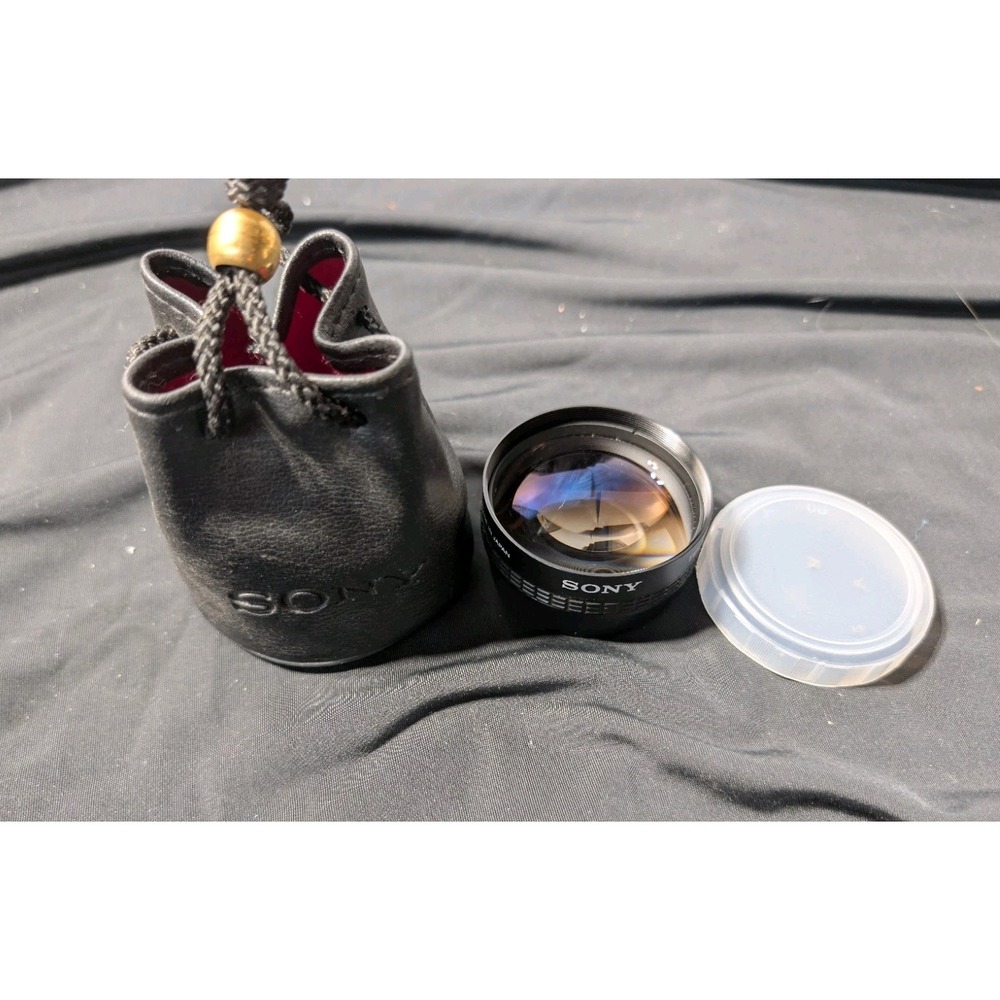 Sony VCL-1446B 1.4x Telephoto Conversion Lens w/ Pouch & Cap